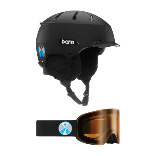 Snow Angel Foundation x Bern B-1 Core Goggle + Hendrix Helmet Black Bundle Pre-Sale