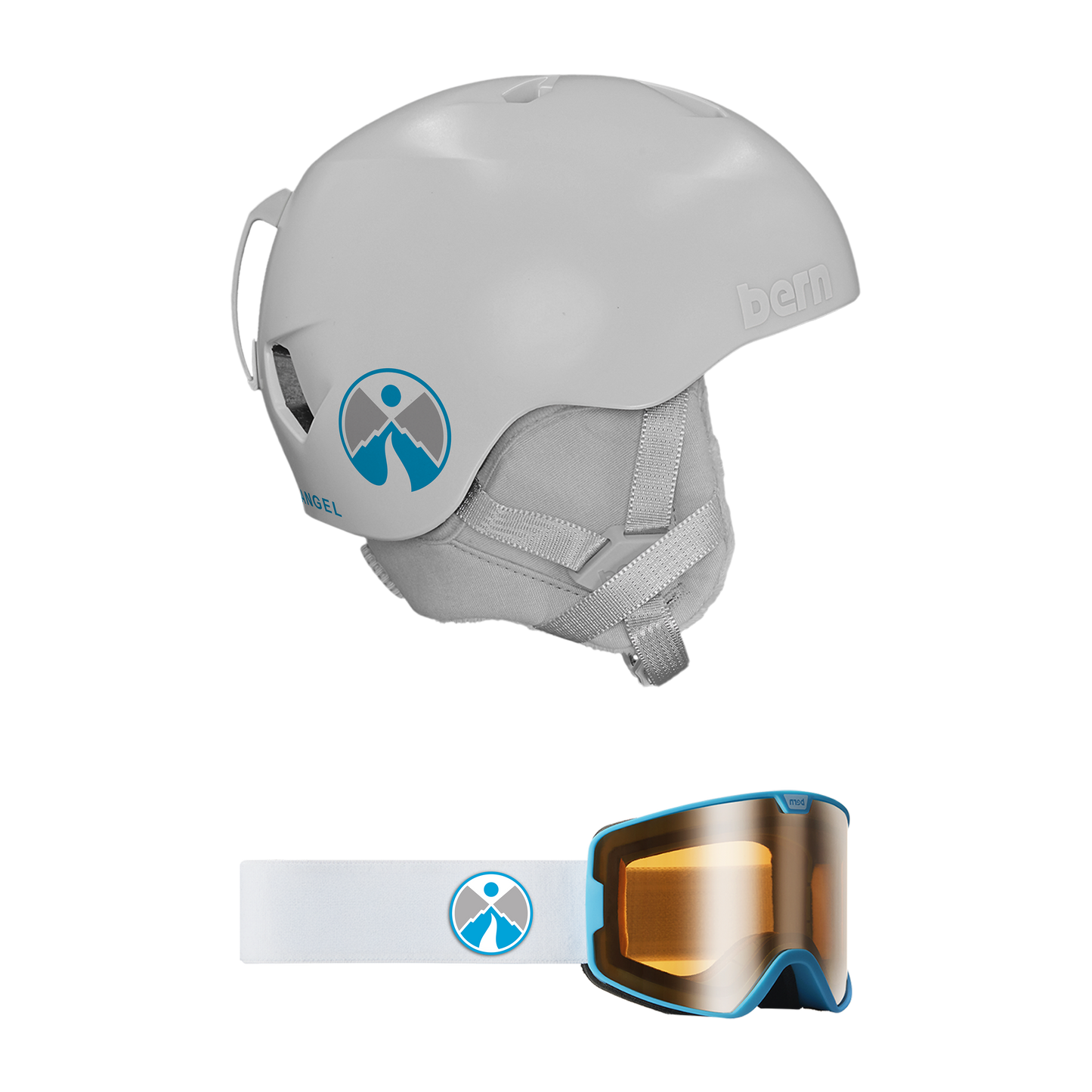 Snow Angel Foundation x Bern Sawyer Youth Goggle + Niña Helmet Bundle Pre-Sale