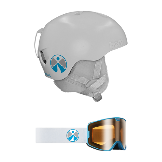 Snow Angel Foundation x Bern Sawyer Youth Goggle + Niña Helmet Bundle Pre-Sale